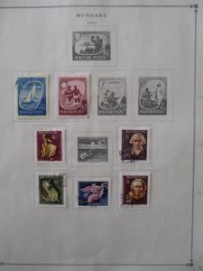 1955 To 1959 Hungary On Scott Pages - Some In Clear Mounts - Loaded... (R30)