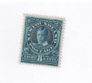 NEWFOUNDLAND # 110a VF-MLH 8cts PEACOCK BLUE CAT VALUE $125 