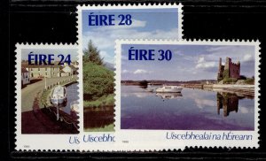 IRELAND QEII SG639-641, 1986 Irish waterways set, NH MINT.