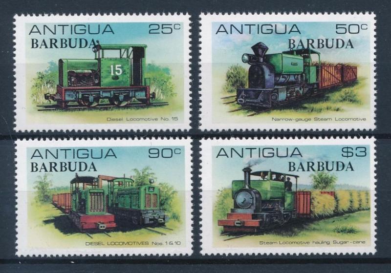 [62516] Barbuda 1981 Railway Train Eisenbahn Chemin de Fer  MNH