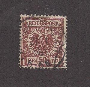 GERMANY SC# 51a F-VF U 1889