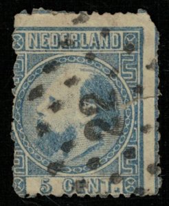 1867, King William III, Netherland, 5 cent., SC #7 (T-6928)