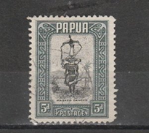 Papua New Guinea  Scott#  100  Used  (1932 Masked Dancer)