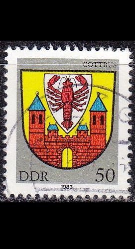 GERMANY DDR [1983] MiNr 2818 ( OO/used ) Wappen