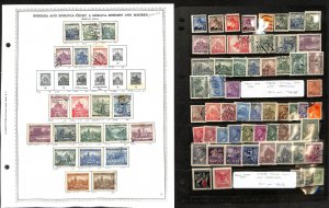 Bohemia Moravia Stamp Collection 8 Minkus Specialty Pages, 1939-44 German (BG)