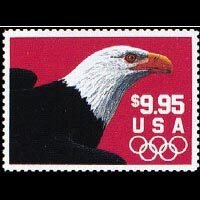 U.S.A. 1991 - Scott# 2541 Bald Eagle $9.95 Used