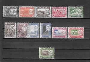 MALAYA/NEGRI SEMBILAN 1957/63 SG 68/79 USED Cat £50