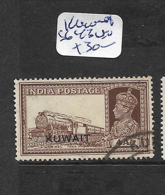 KUWAIT (P1702B)  ON INDIA KGVI 4A TRAIN SG 43  VFU