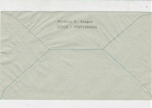 Switzerland 1961 Rocket Slogan Cancel Europa Stamps Cover to Liechtenstein 25830