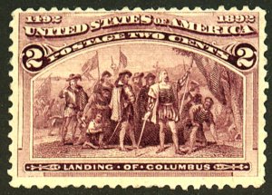 U.S. #231 MINT OG NH