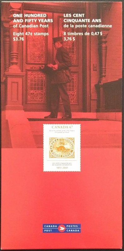 Canada 1900 Pane in Folder MNH (Unopened)