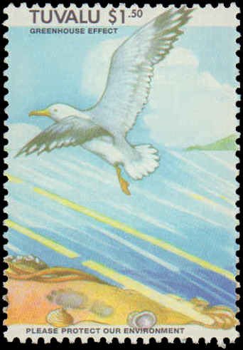 Tuvalu #649-652, Complete Set(4), 1993, Never Hinged