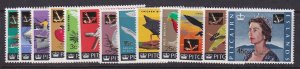 Pitcairn Islands, Scott 72-84 (SG 69-81), MNH