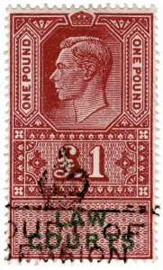 (I.B) George VI Revenue : Law Courts (Scotland) £1