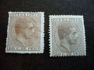 Stamps - Cuba - Scott# 94-99 - Mint set of 6 Stamps