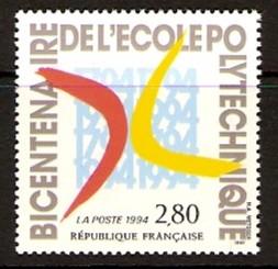 France #2407 French Polytechnic Inst. 1994 NH Cat. $ 1.25