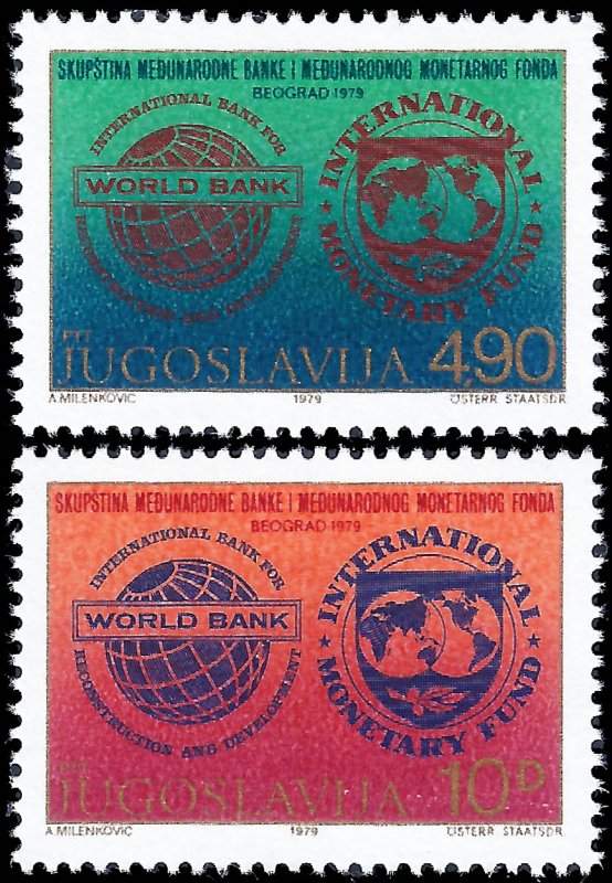 Yugoslavia 1979 Sc 1441-42 MNH World Bank