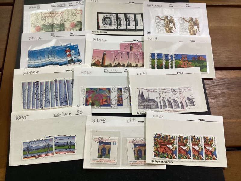 ICOLLECTZONE Germany High CV Dealer Card Lot as received (B600-23)