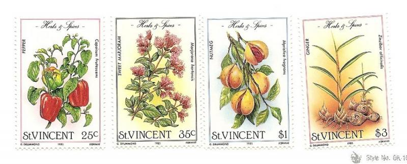 St. Vincent 829-832 MNH