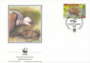 Niuafo'ou Scott #'s 152 - 155 FDC