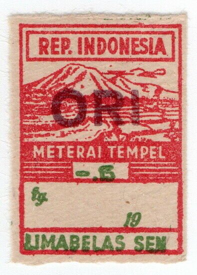 (I.B) Indonesia Revenue : General Duty 15c (Meterai Tempel)