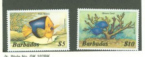 Barbados #658-659  Multiple