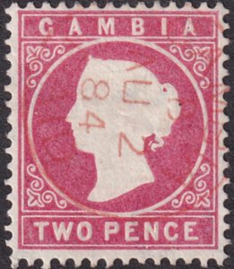 Gambia 1880 SC 7 Used 