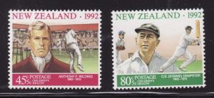 New Zealand #B141-42 F-VF Mint NH ** Tennis, Cricket