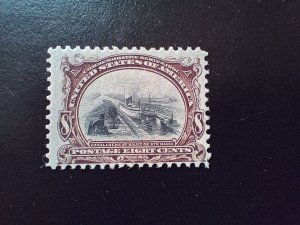 Sc#298  MNH-OG 1901 8 cent Pan-American Expo CV $158 (BNA2022)