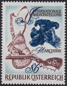 Austria - 1978 - Scott #1078 - MNH - International Hunting Exhibition