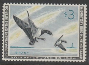 U.S. Scott Scott #RW30 Duck Stamp - Mint NH Single