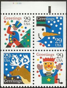 # 2795-2798 MINT NEVER HINGED CHRISTMAS