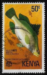 Kenya #68 Used Stamp - Fish