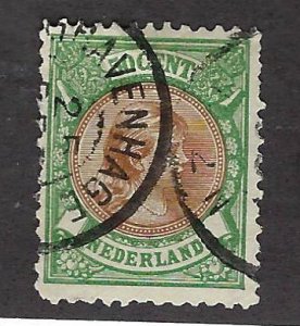 Netherland SC#51 F-VF Used hr SCV$15.00...Fill a Key Spot(s)!