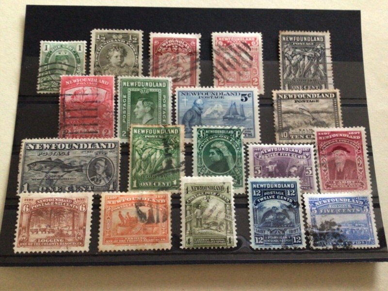 Newfoundland mounted mint or used stamps  A13216