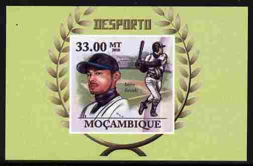 Mozambique 2011 Ichiro Suzuki (baseball) imperf souvenir ...