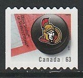 2013 Canada - Sc 2668ii - MNH VF - 1 single - Canadian NHL - Ottawa Senators