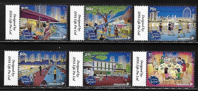 Singapore 2018 Evening in Singapore MNH A1127