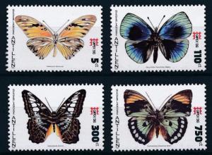 [NA1122] Netherlands Antilles Antillen 1996 Butterflies MNH # 1122-25