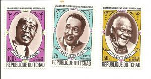 Chad C89-91 MNH