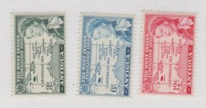 Antigua Scott #122-123-124 Stamp  - Mint Set