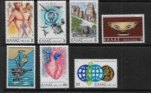 GREECE, 1390-1396, MNH, 1981 ISSUE