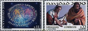 71583 MNH URUGUAY 2000 NAVIDAD