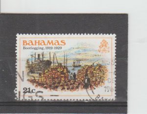 Bahamas  Scott#  472  Used  (1980 Columbus' Landing)