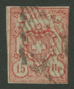 SWITZERLAND #12 USED 