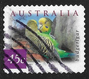 Australia #1995 45c Flora & Fauna - Birds - Budgerigar