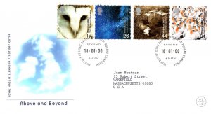 Great Britain, Worldwide First Day Cover, Birds