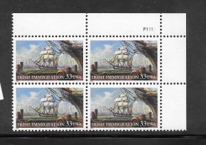 #3286 MNH Plate Block