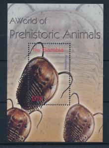 [32308] Gambia 2003 Pre Historic Animals Dinosaurs MNH Sheet