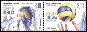 Bosnia and Herzegovina Mostar 2019 MNH Stamps Scott 397 Sport Volleyball